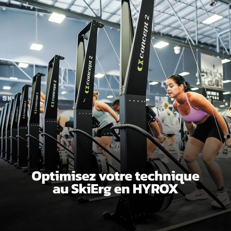 Technique ski-erg HYROX
